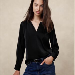 Banana Republic Blouse Top Button Down